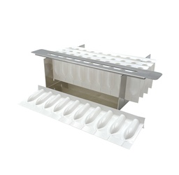 [4624524-1] SOPORTE SUPOSITORIOS ACERO INOXIDABLE